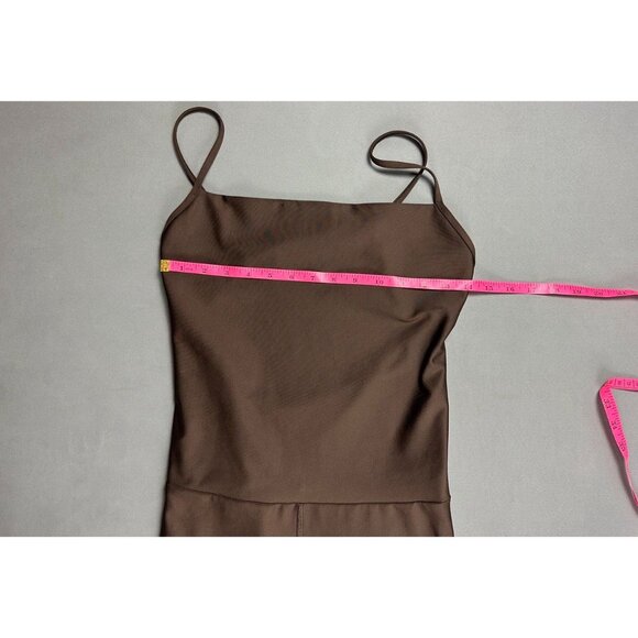 Alo Yoga Airlift Disco Daze Jumpsuit Espresso Size Large - Picture 10 of 12